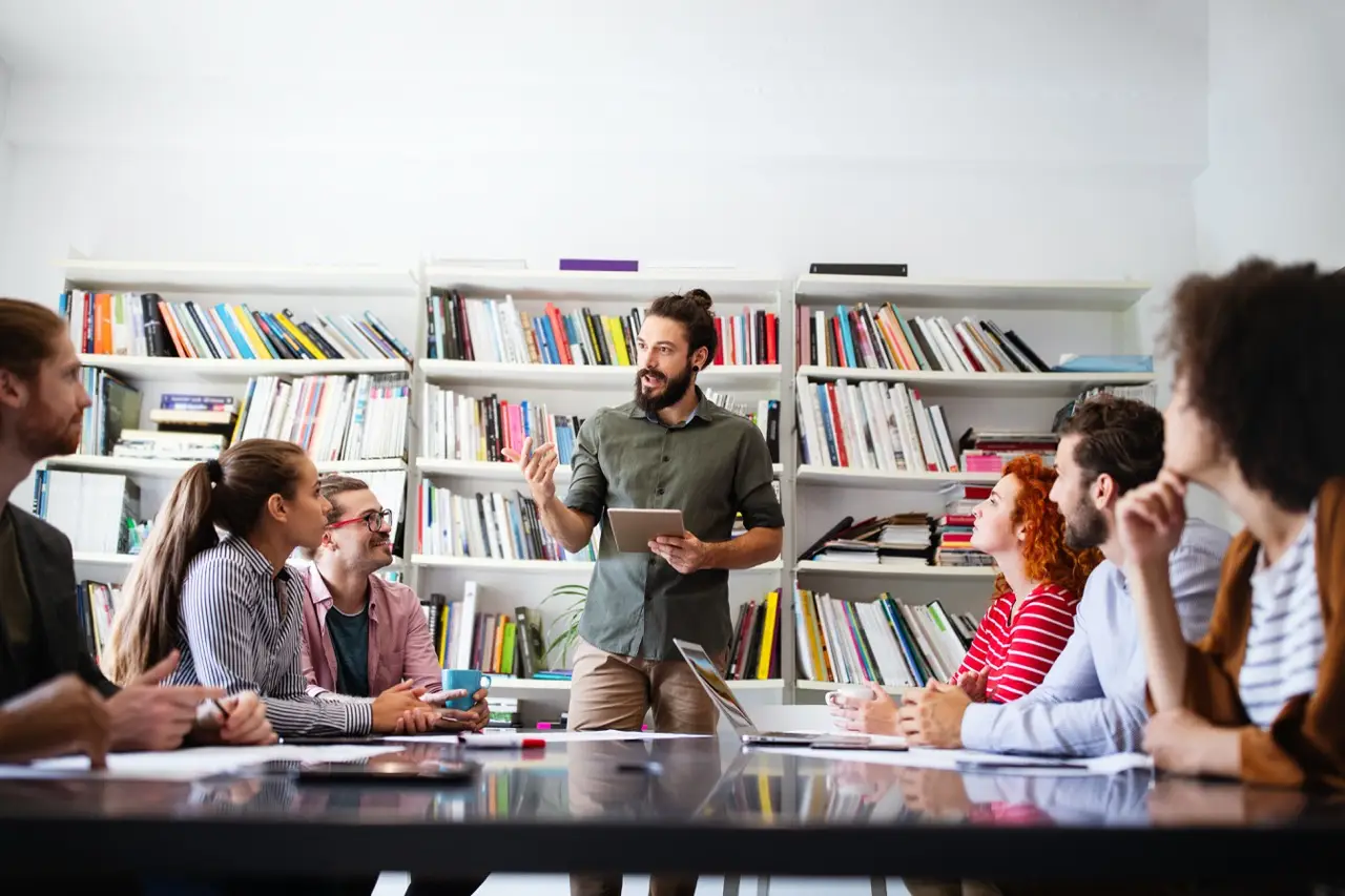 Darstellung eines innovativen Geschäftsmodells mit dem Business Model Canvas.